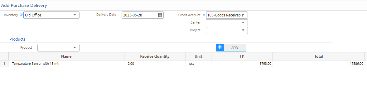 installation and setup of budget module